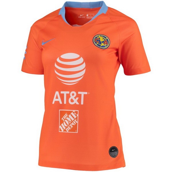 Camiseta Club América 3ª Mujer 2019 2020 Naranja